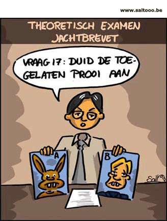 Theoretisch examen jachtbrevet