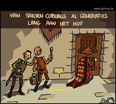 Van Saksen Coburgs reeds lang aan het hof