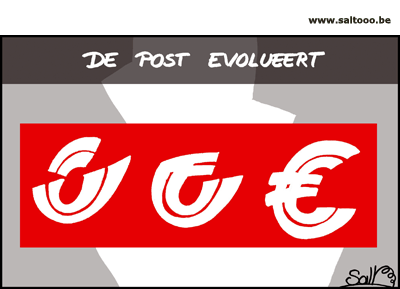 De post in evolutie