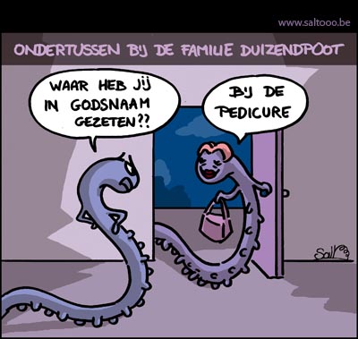 Bij de familie duizendpoot