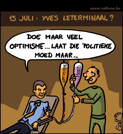Overleeft Leterme 15 juli?
