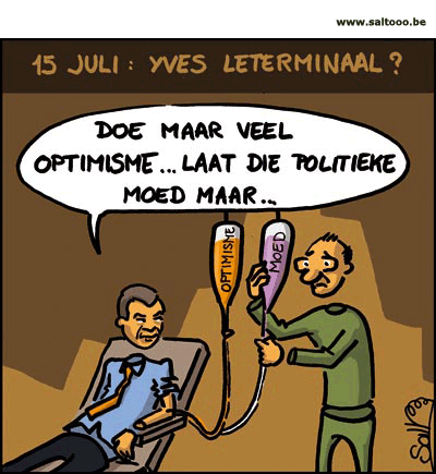 Overleeft Leterme 15 juli?