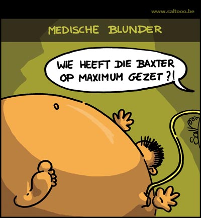 Medische blunder met een baxter