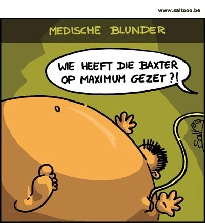 Medische blunder met een baxter