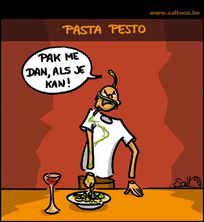 Pasta pesto