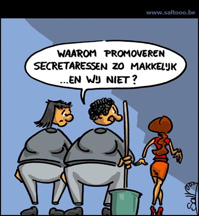 Secreateressen promoveren