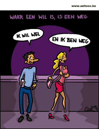 Waar een wil is, is een weg!