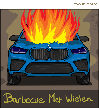 Thema van de cartoon op deze pagina: Barbecue met Wielen
Barbecue Met Wielen, klik op de cartoon om naar de volgende te gaan