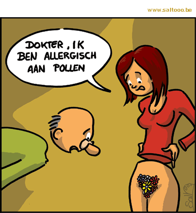 De lente voor mensen met een pollenallergie